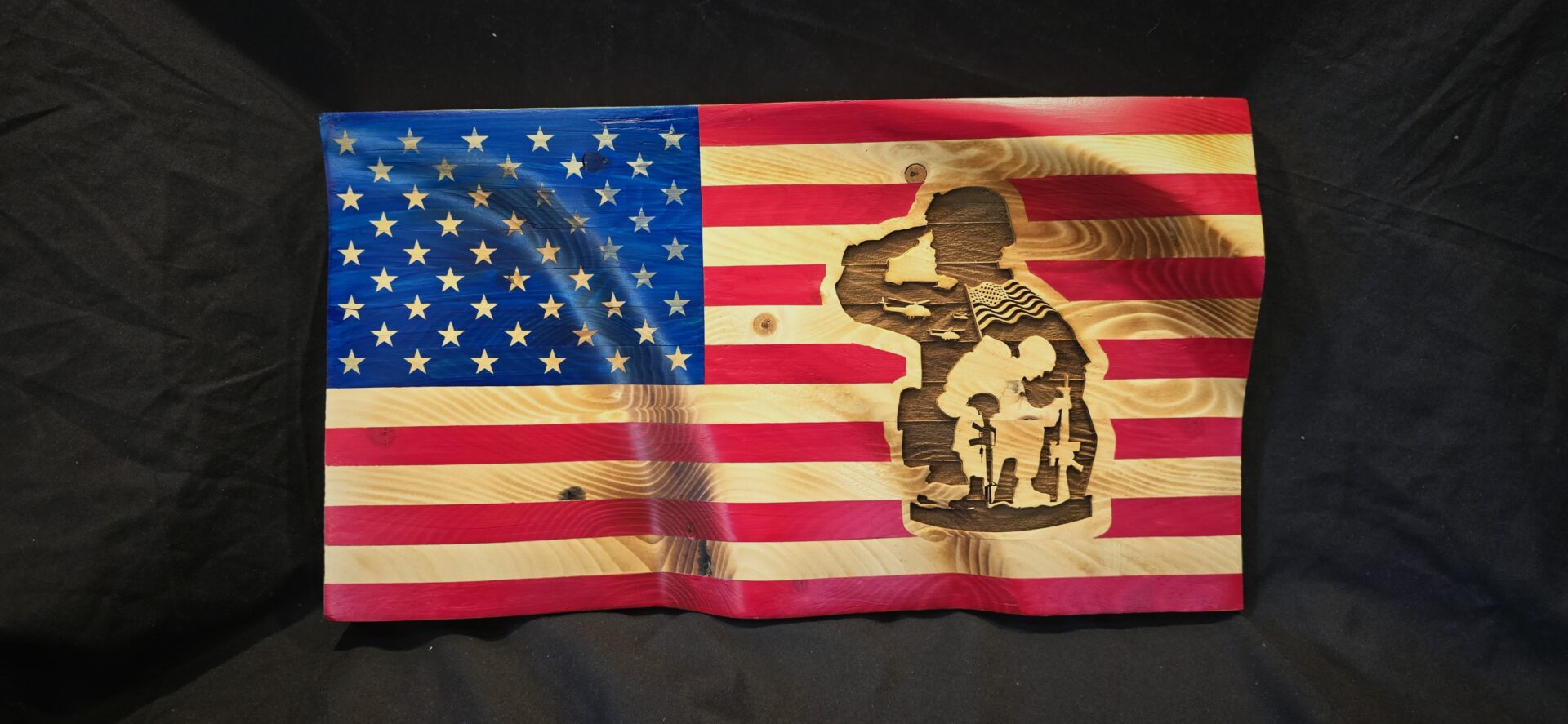 #769 Military Silhouette - Image (2) Front View